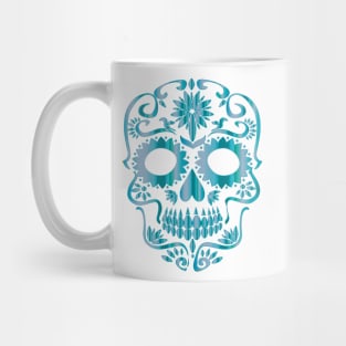 Sugar Skull Blues Mug